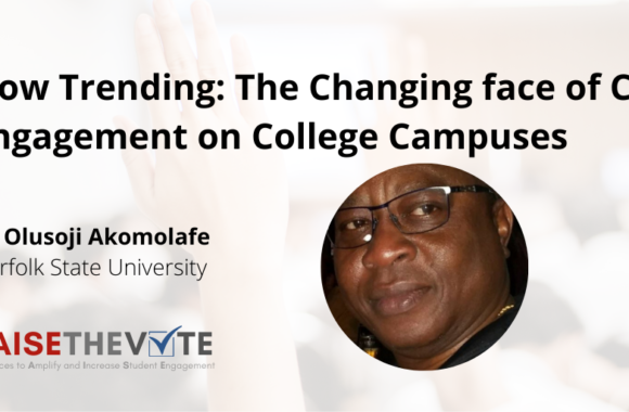Thumbnail for the post titled: Now Trending: The Changing Face of Civic Engagement on College Campuses
