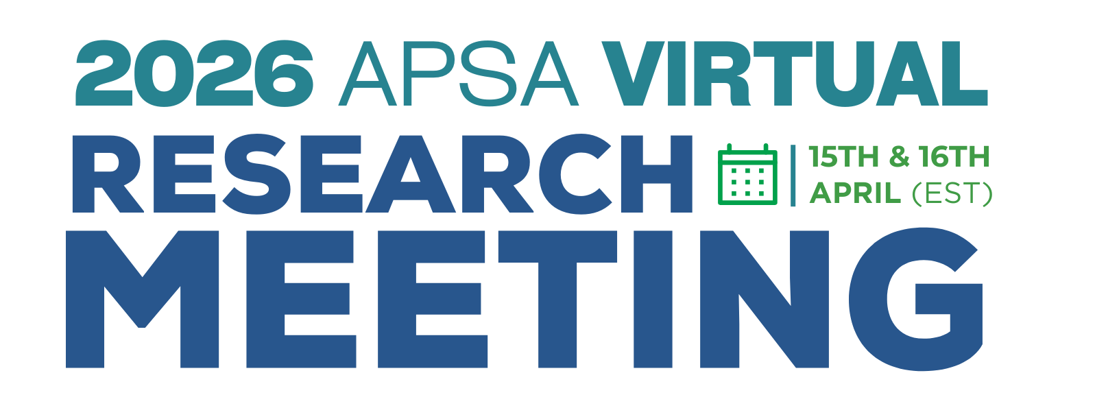 2026 APSA Virtual Research Meeting